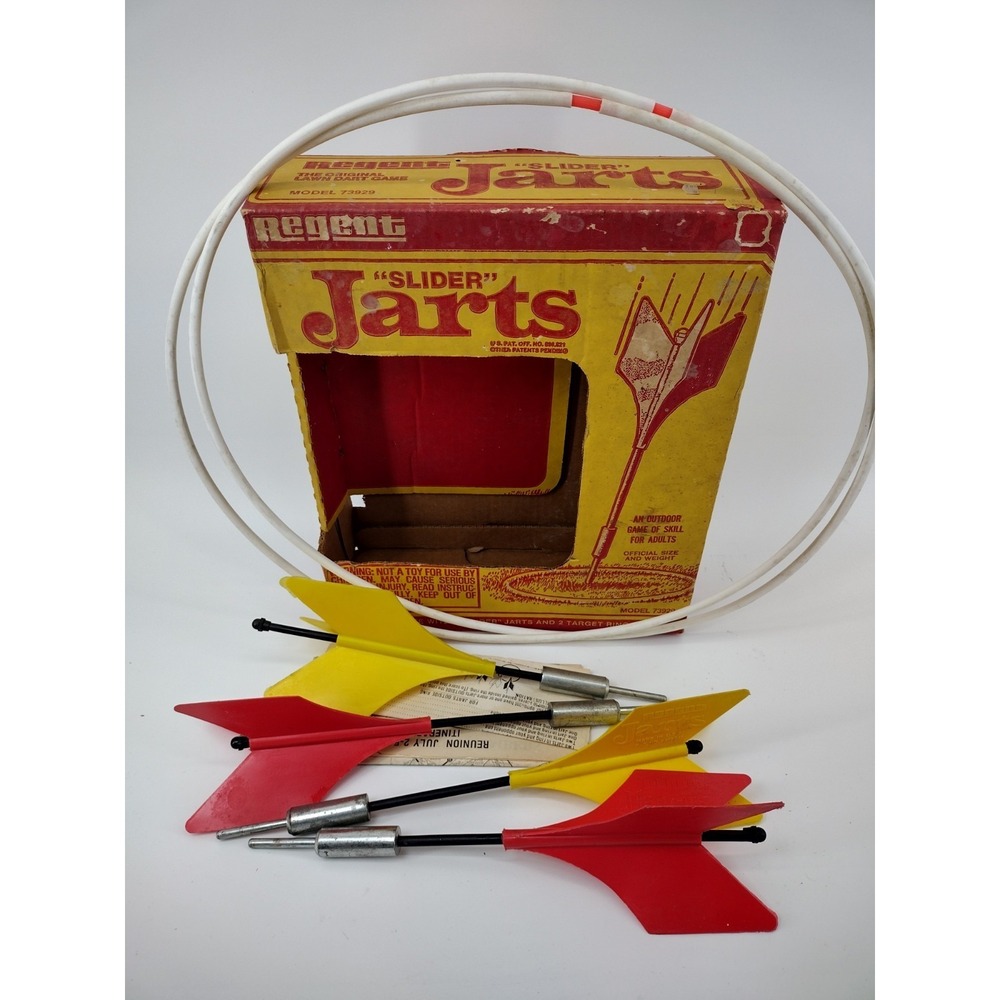 J A R T S Missile Game Complete with box, fins, instructions Regent vintage